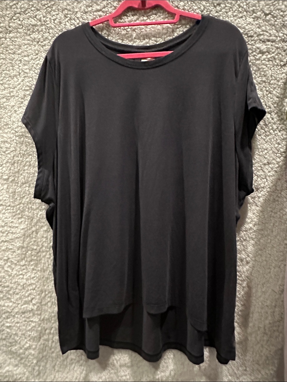 [ATHLETA] Women's Black Short-Sleeve Top